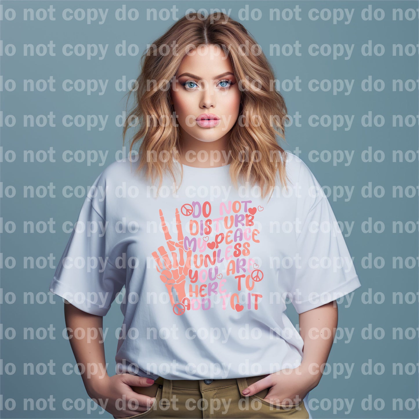 Do Not Disturb My Peace Unless You Are Here To Add To It Dream Print or Sublimation Print