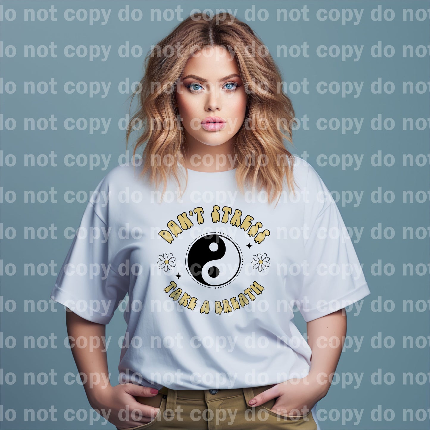 Don't Stress Take A Breath Dream Print or Sublimation Print