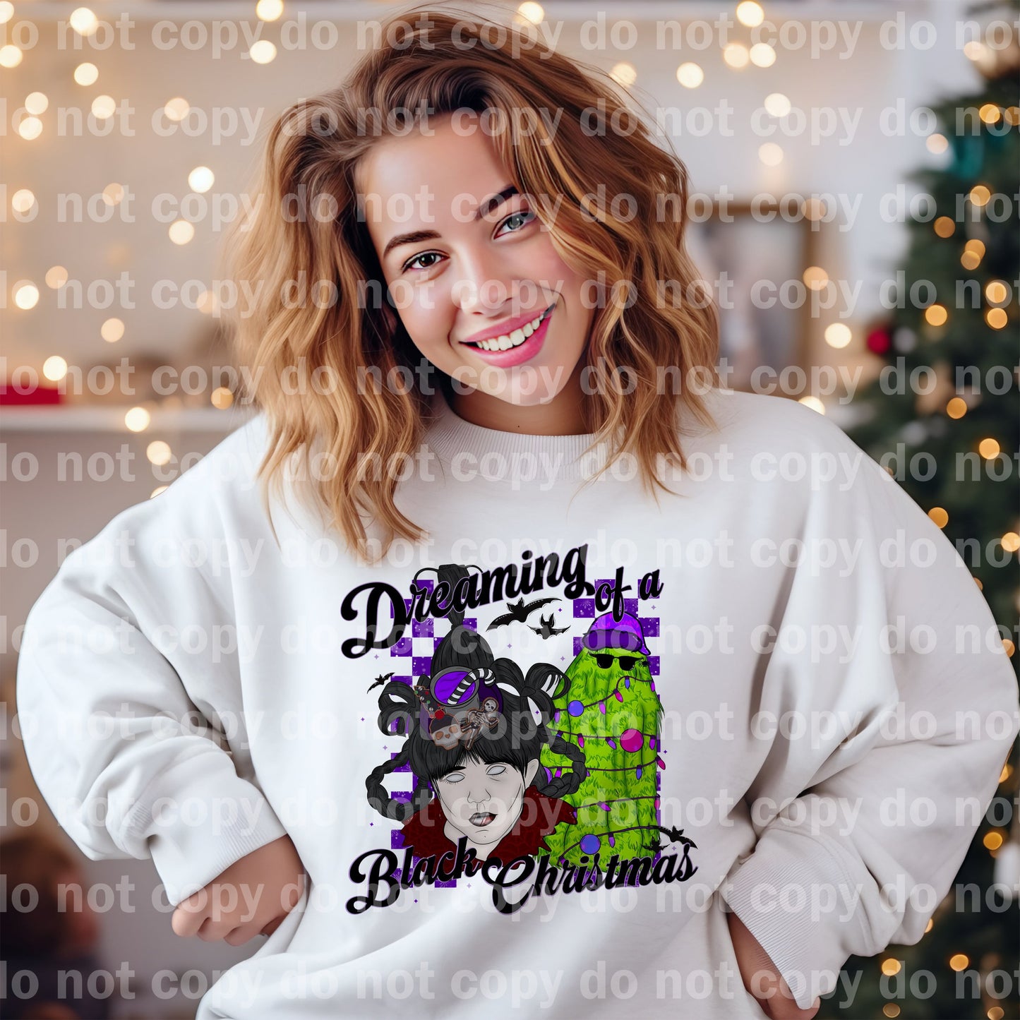 Dreaming of A Black Christmas with Pocket Option Dream Print or Sublimation Print