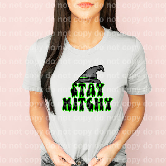 Stay Witchy Hat Full Color/One Color Dream Print or Sublimation Print
