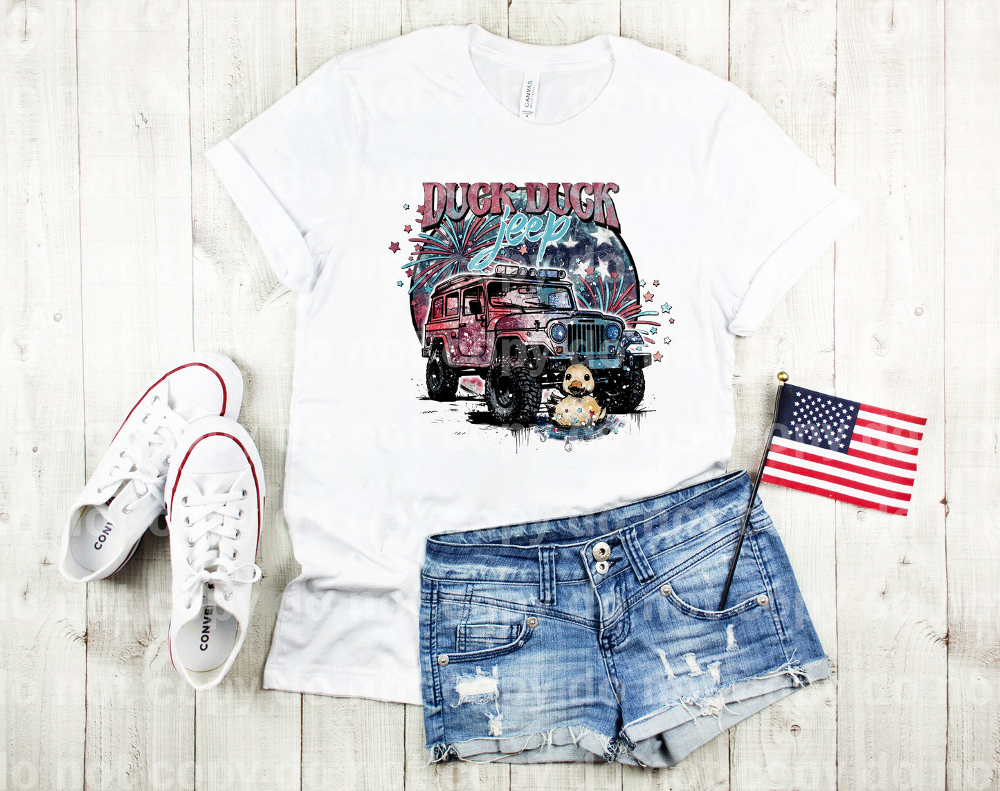 Duck Duck Jeep Dream Print or Sublimation Print
