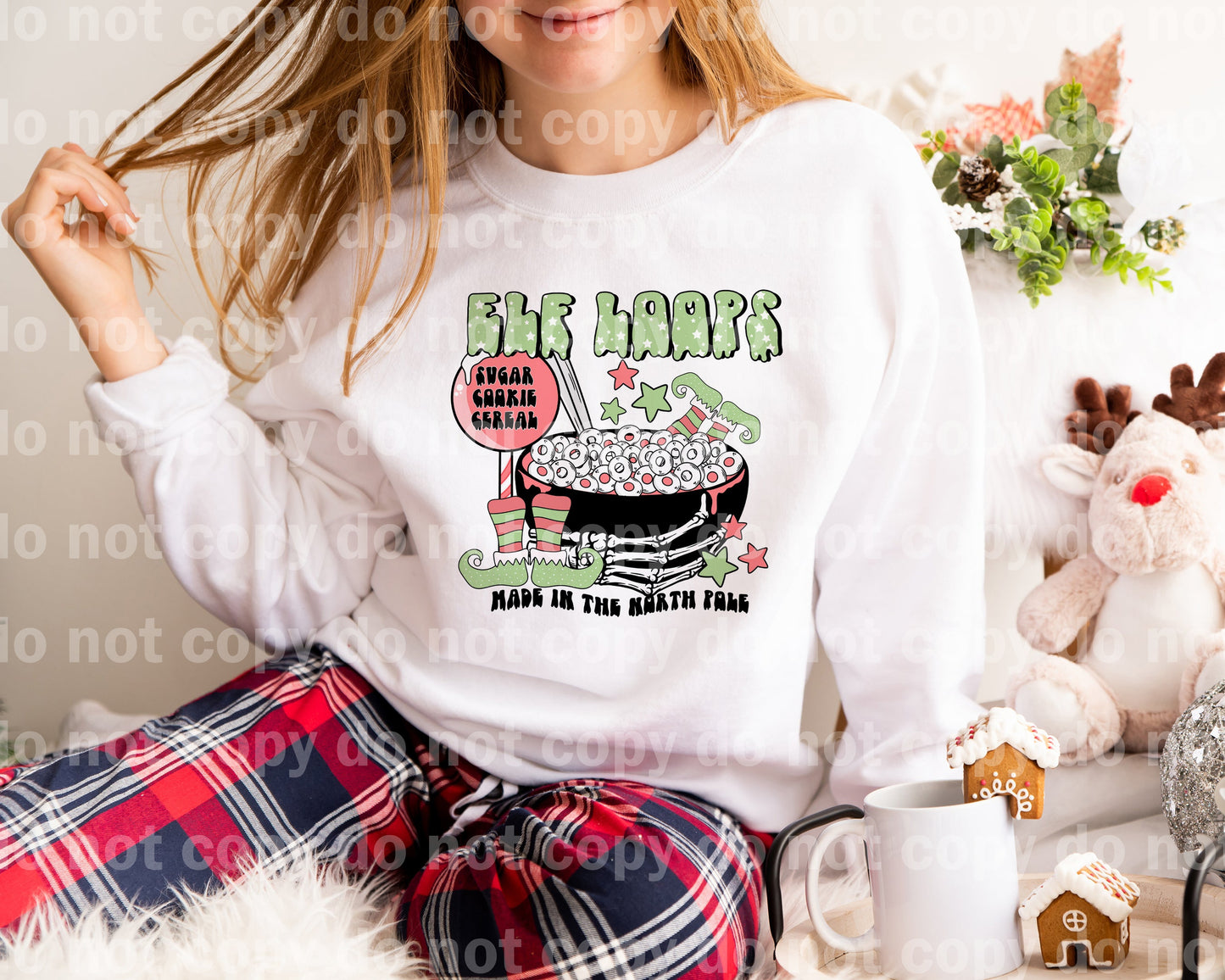 Elf Loops Made In The North Pole Dream Print or Sublimation Print