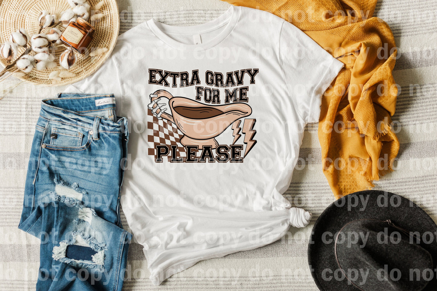 Extra Gravy For Me Please with Pocket Option Dream Print or Sublimation Print