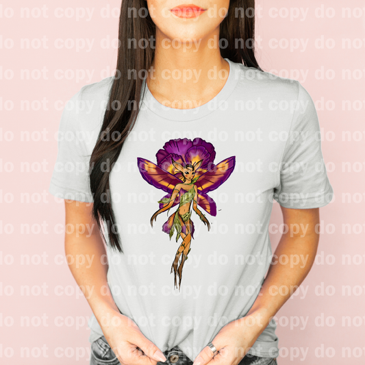 Fall Fairy Purple Floral