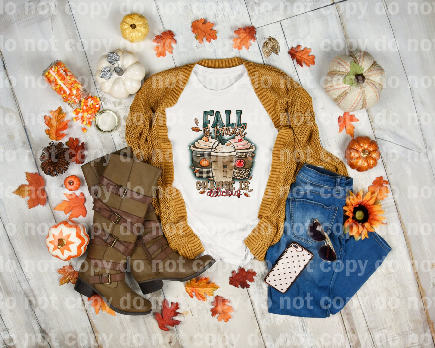 Fall Is Proof Change Is Delicious with Pocket Option Dream Print or Sublimation Print