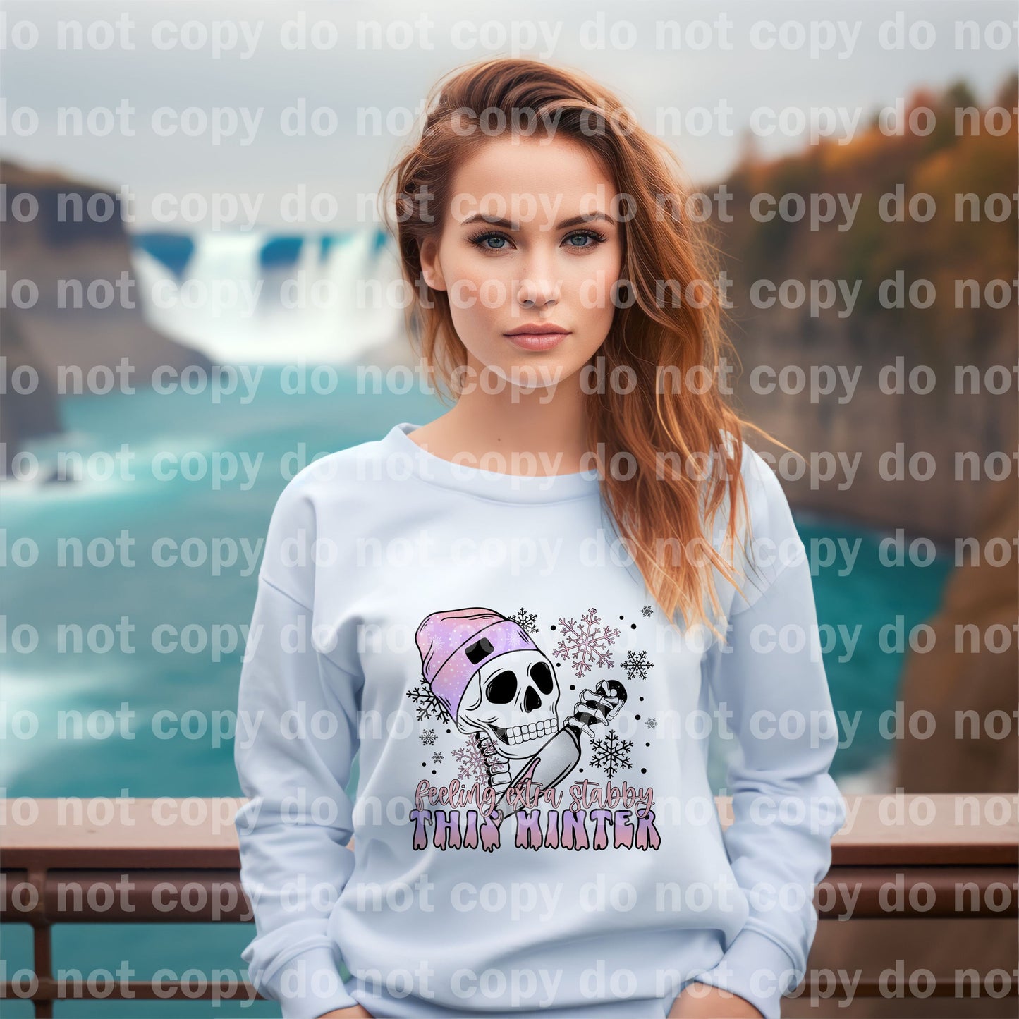 Feeling Extra Stabby This Winter Full Color/One Color Dream Print or Sublimation Print