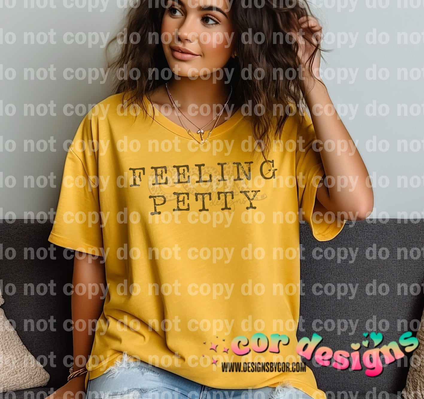 Feeling Petty Black/White Dream Print or Sublimation Print