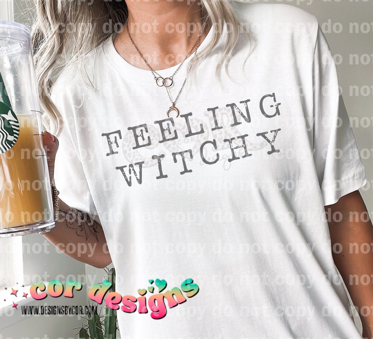 Feeling Witchy Black/White Dream Print or Sublimation Print