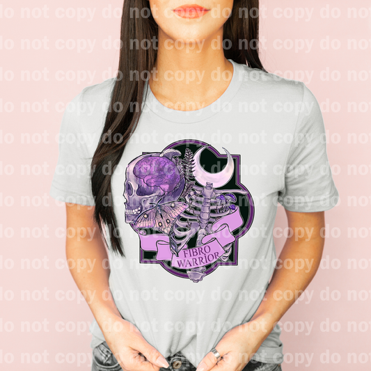 Fibro Warrior Skull Moon Moth Emblem