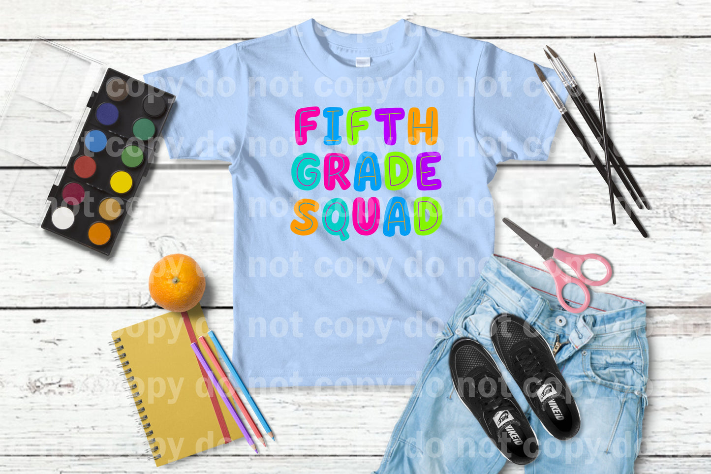 Fifth Grade Squad Dream Print or Sublimation Print