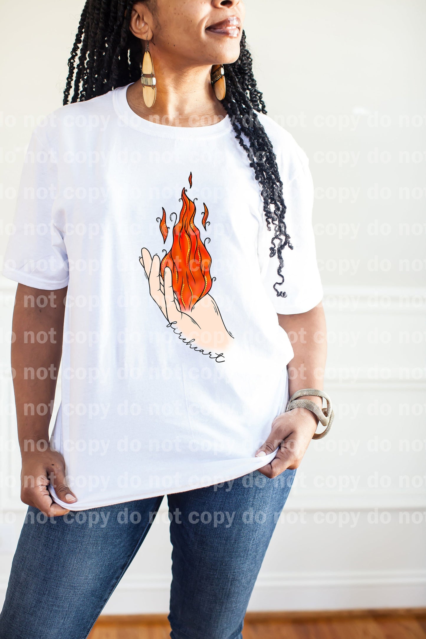 Fireheart Full Color/One Color Dream Print or Sublimation Print