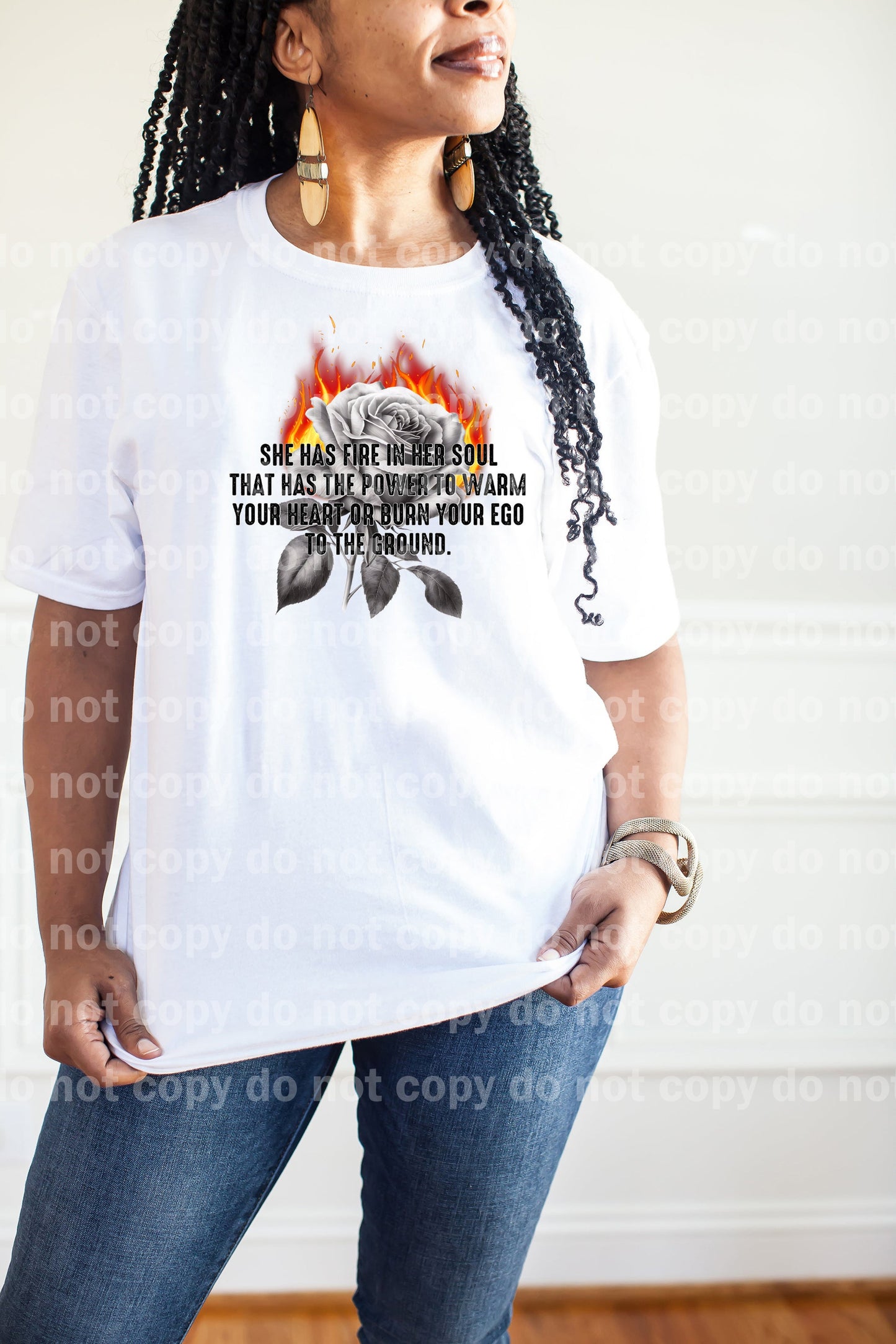 She Has Fire In Her Soul That Has The Power To Warm Your Heart Dream Print or Sublimation Print