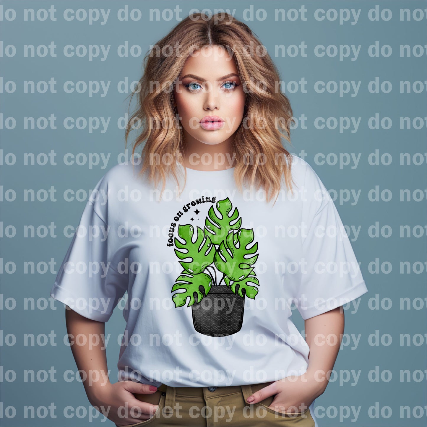 Focus on Growing Monster Plant with Pocket Option Dream Print or Sublimation Print