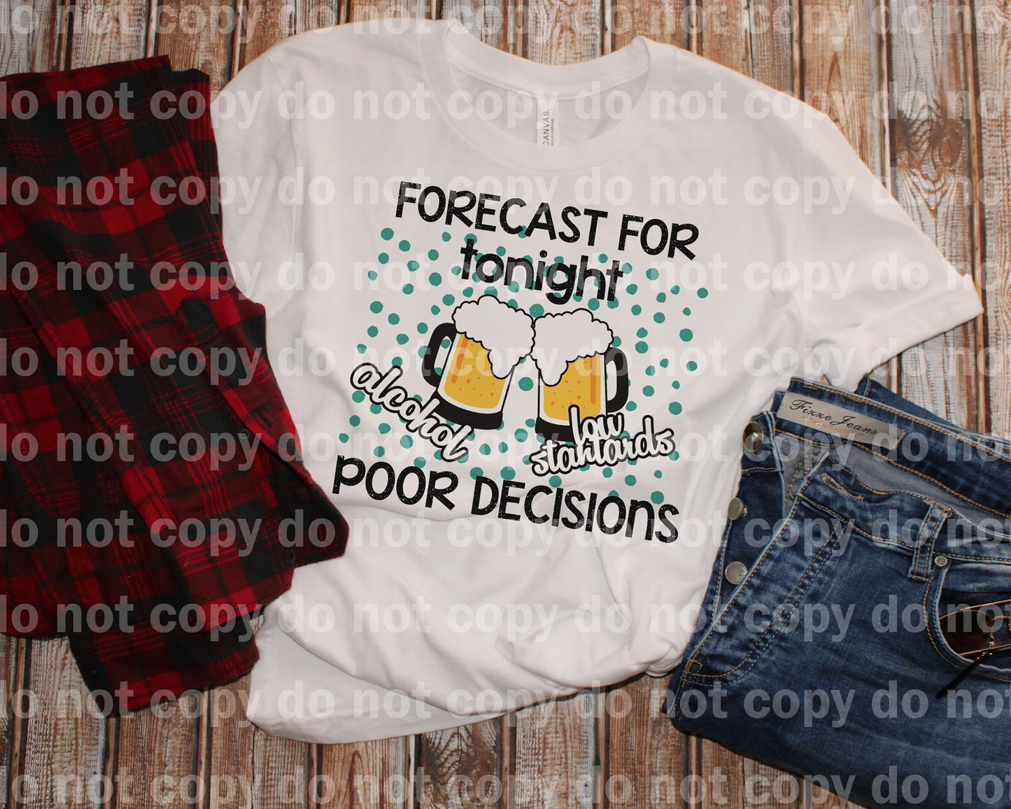 Forecast For Tonight Poor Decisions Dream Print or Sublimation Print