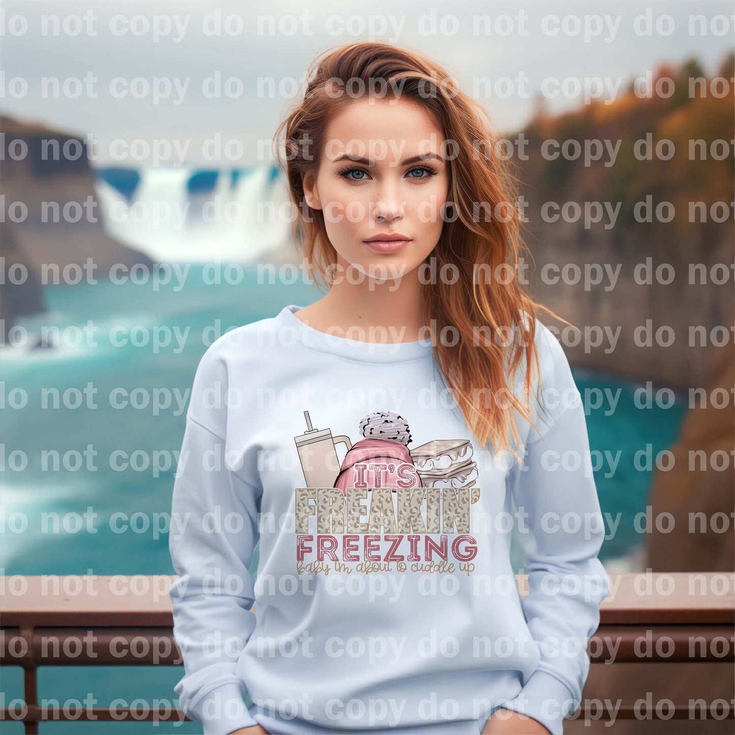 It's Freakin Freezing Dream Print or Sublimation Print