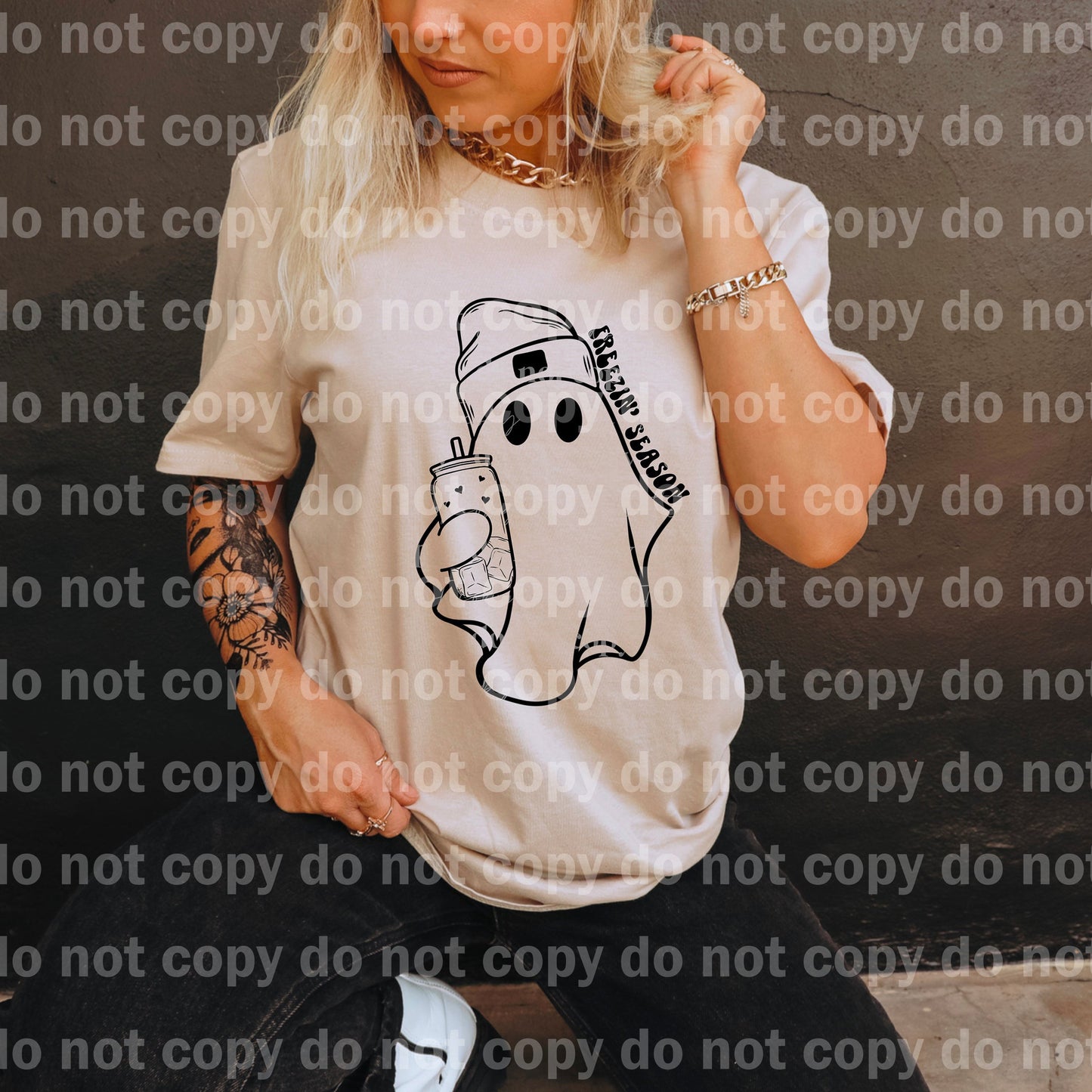 Freezin Season Ghosty Full Color/One Color Dream Print or Sublimation Print