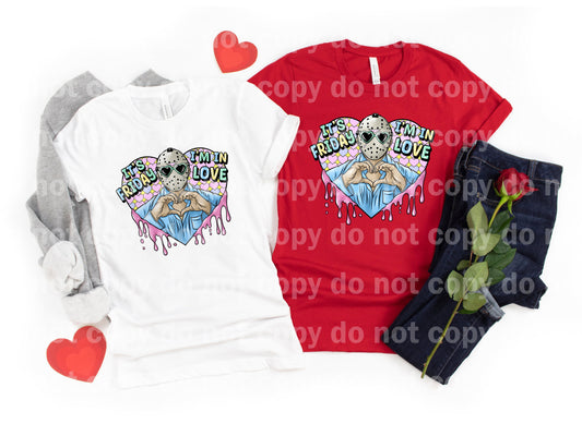 Friday In Love Drippy Heart Dream Print or Sublimation Print