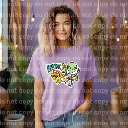 Friendly Cool Alien Dream Print or Sublimation Print