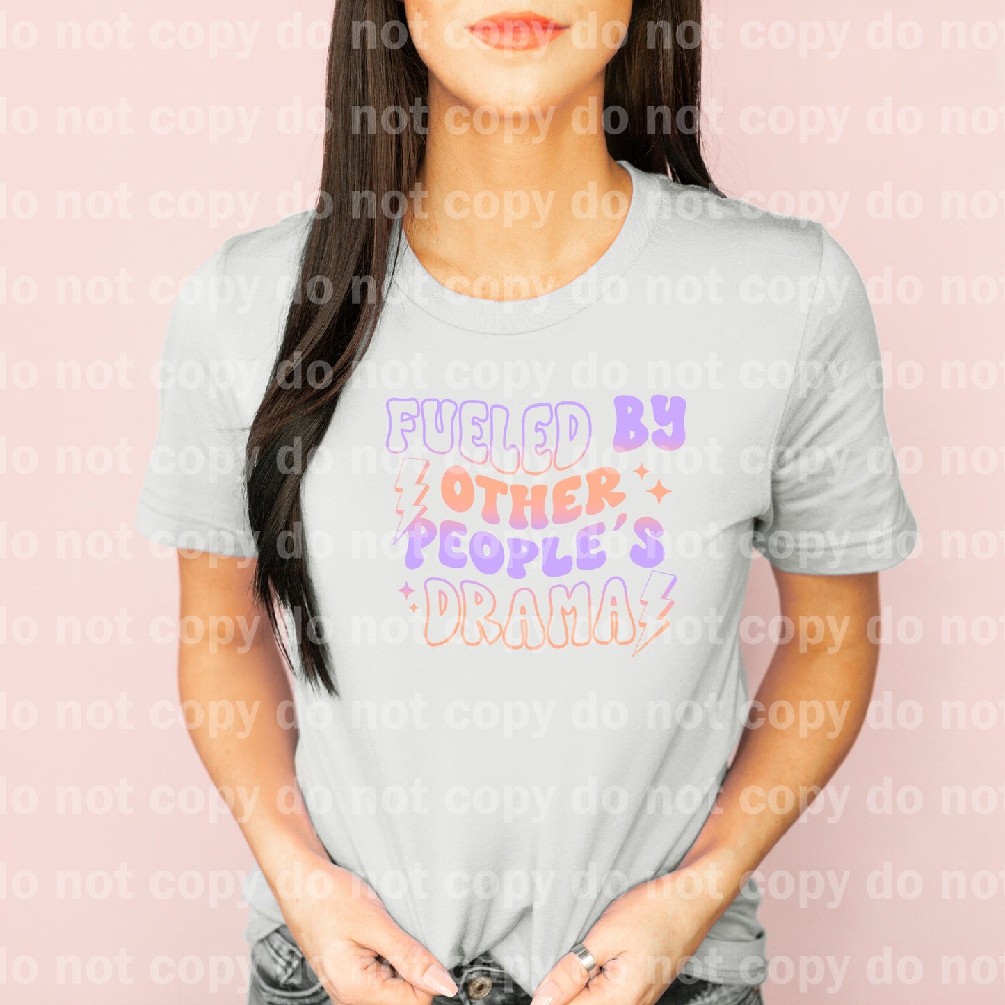 Fueled By Other People's Drama Full Color/One Color Dream Print or Sublimation Print