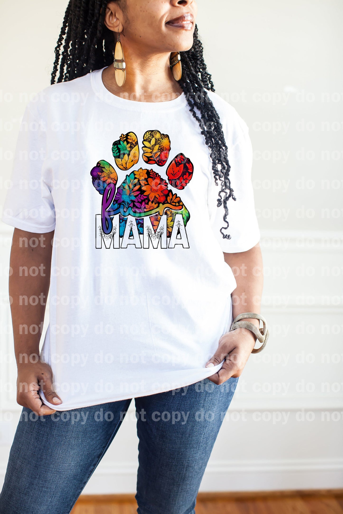 Fur Mama Paw Dream Print or Sublimation Print