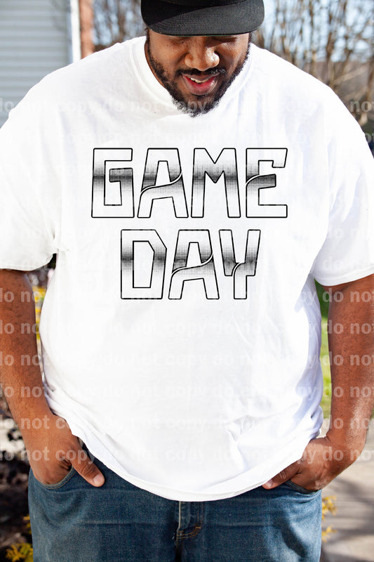 Game Day Black/White Dream Print or Sublimation Print