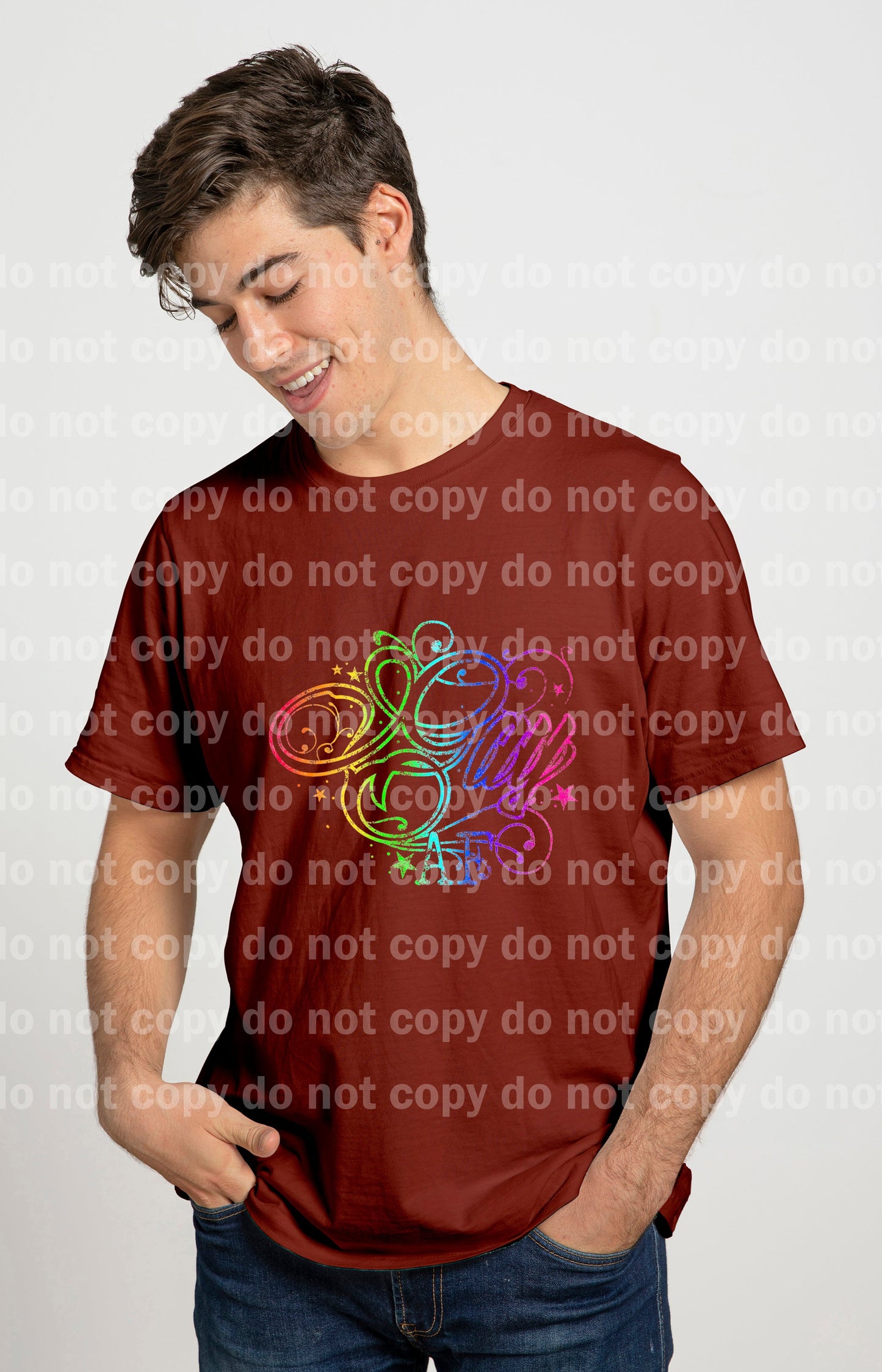 Gay AF Full Color/One Color Dream Print or Sublimation Print