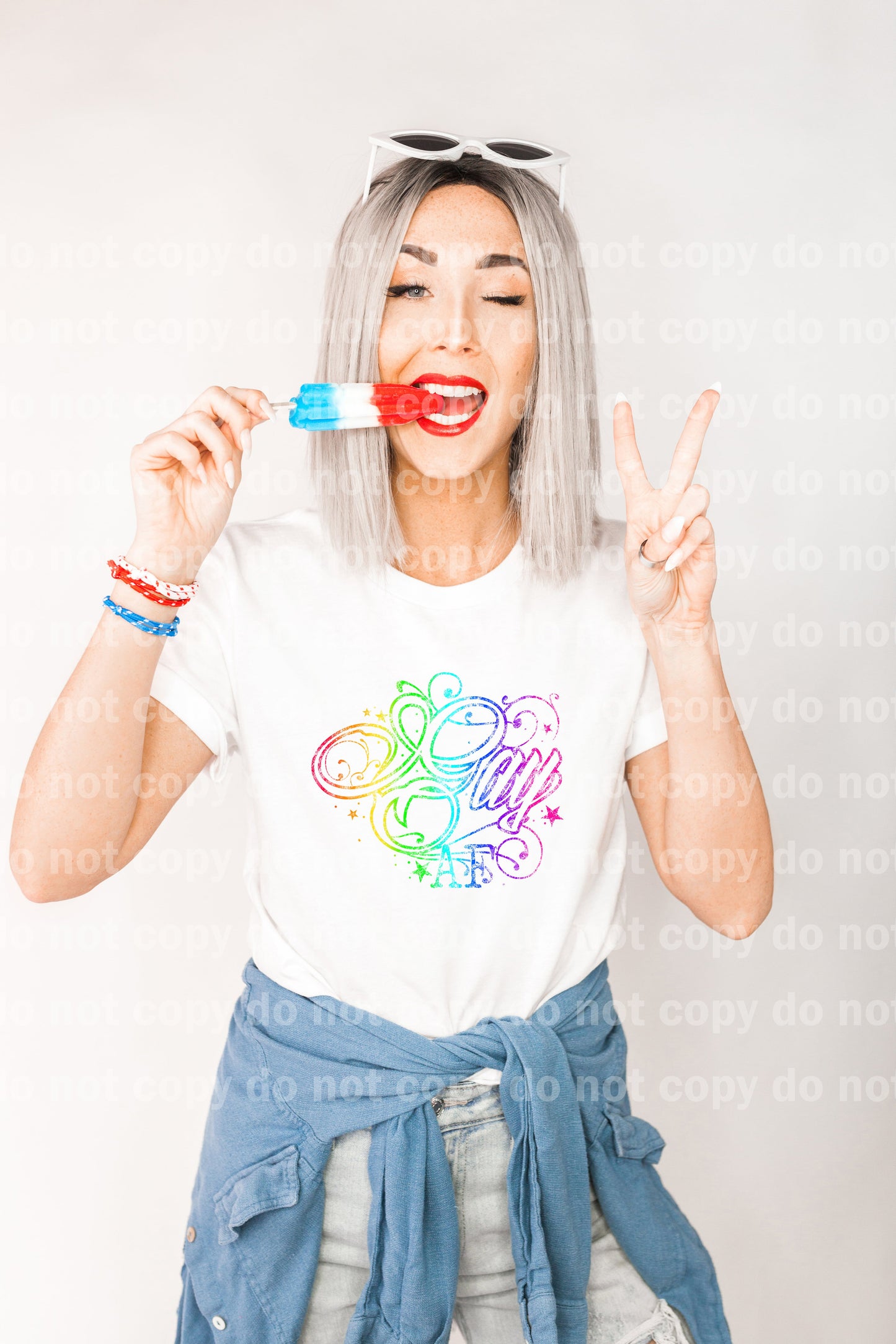 Gay AF Full Color/One Color Dream Print or Sublimation Print