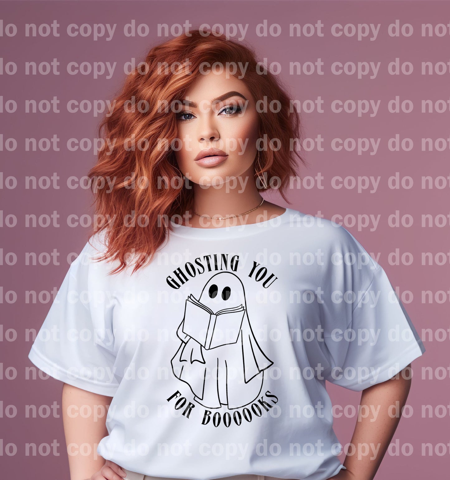 Ghosting You For Books Black/Gray/One Color Dream Print or Sublimation Print