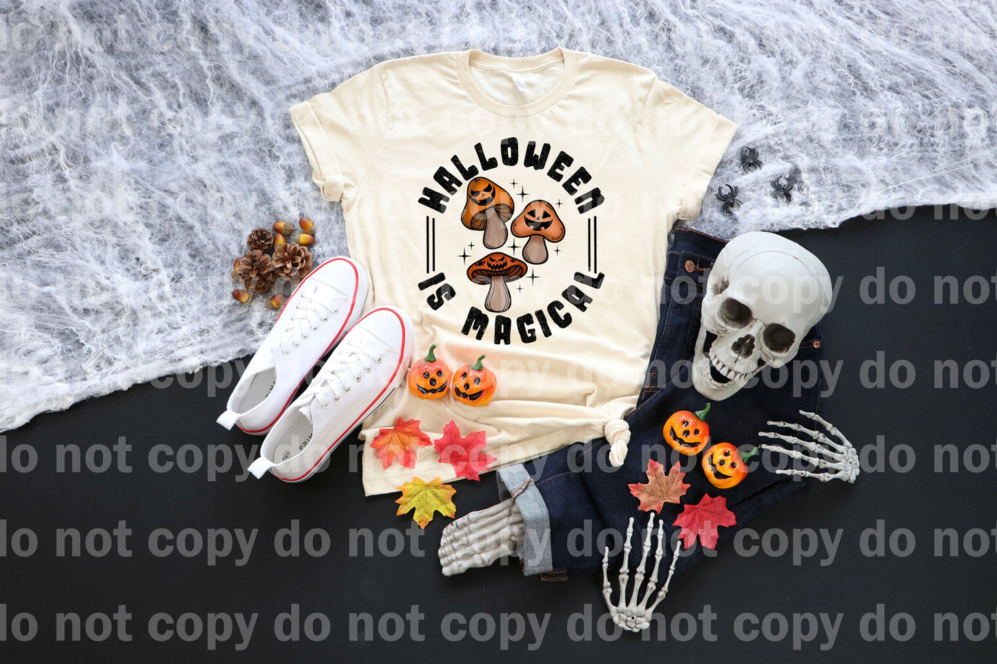 Halloween Is Magical Black/White Dream Print or Sublimation Print