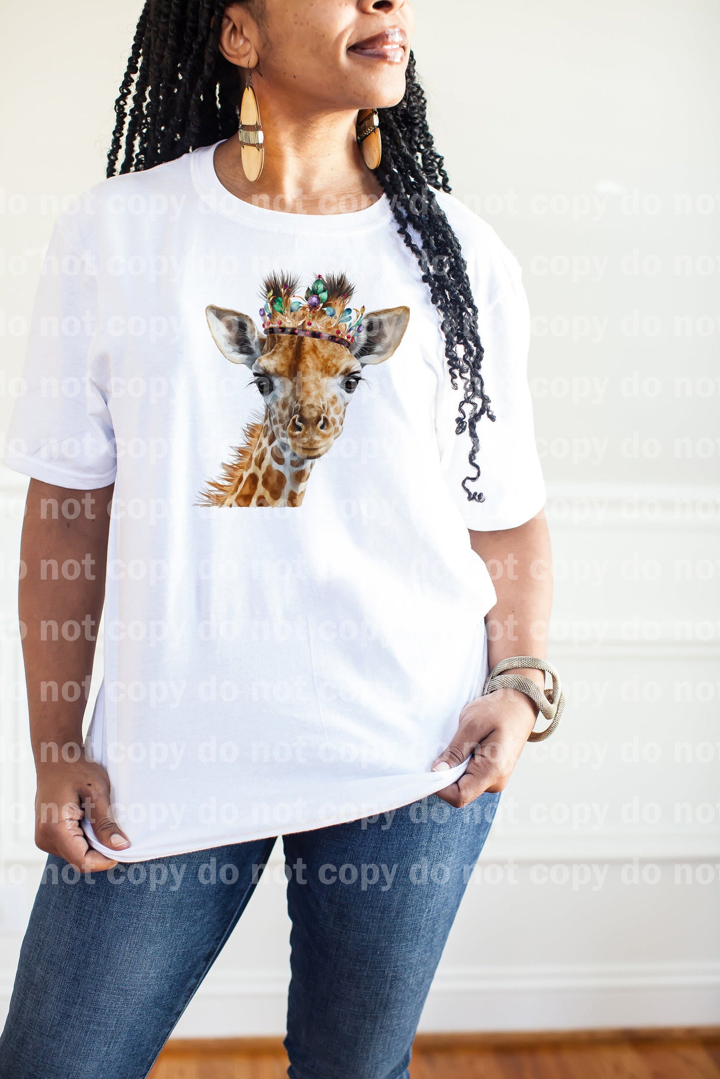 Giraffe With Crown Dream Print or Sublimation Print