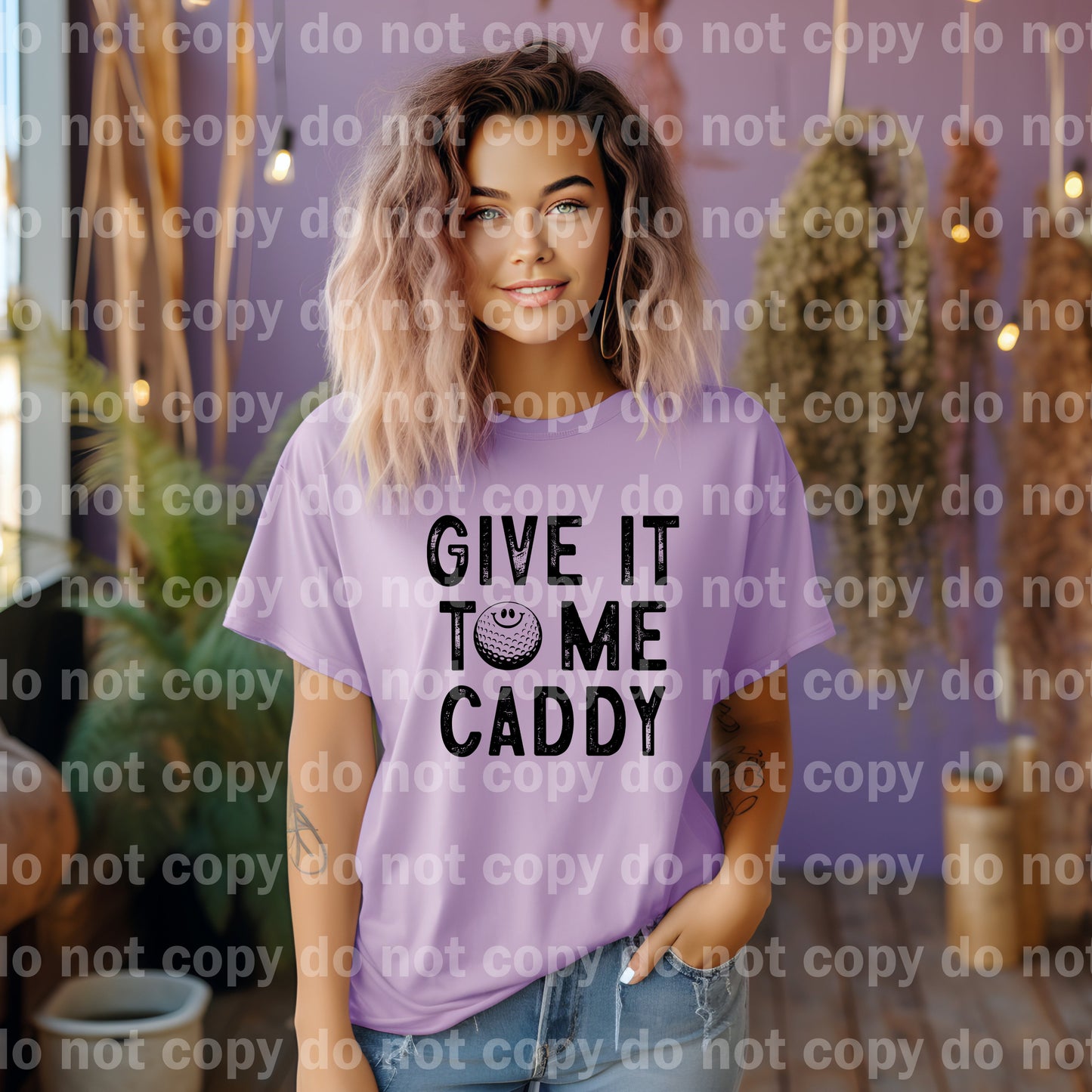 Give It To Me Caddy Black/White Dream Print or Sublimation Print