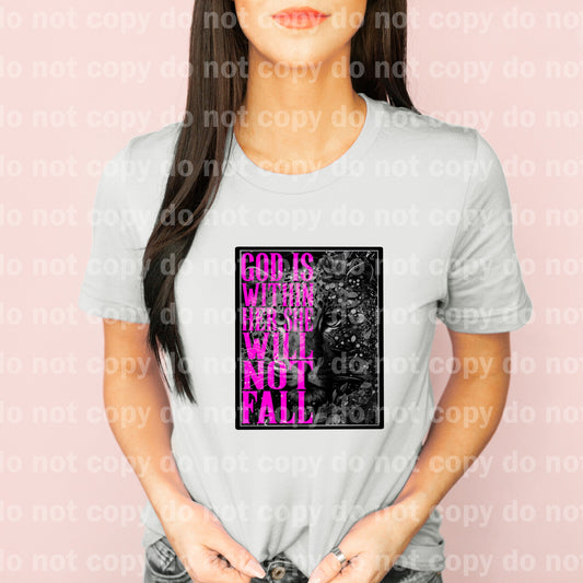 God Is Within Her She Will Not Fall Dream Print or Sublimation Print