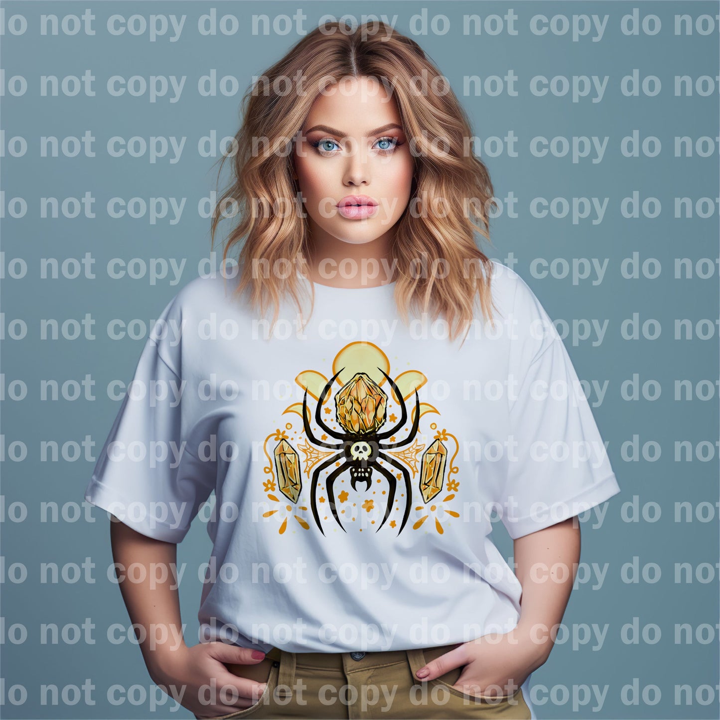 Gold Crystal Spider Dream Print or Sublimation Print