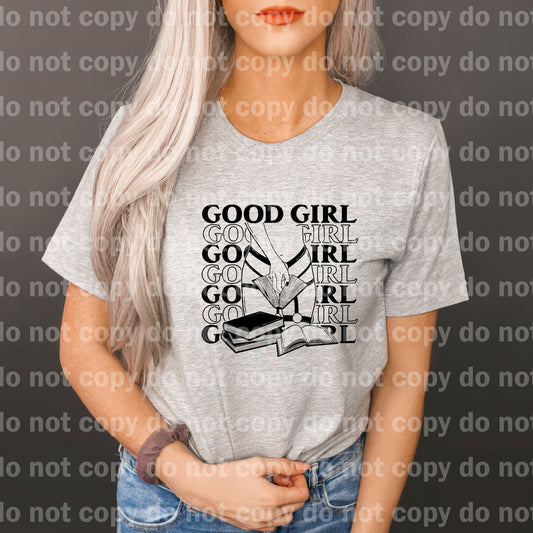 Good Girl Word Stack Dream Print or Sublimation Print