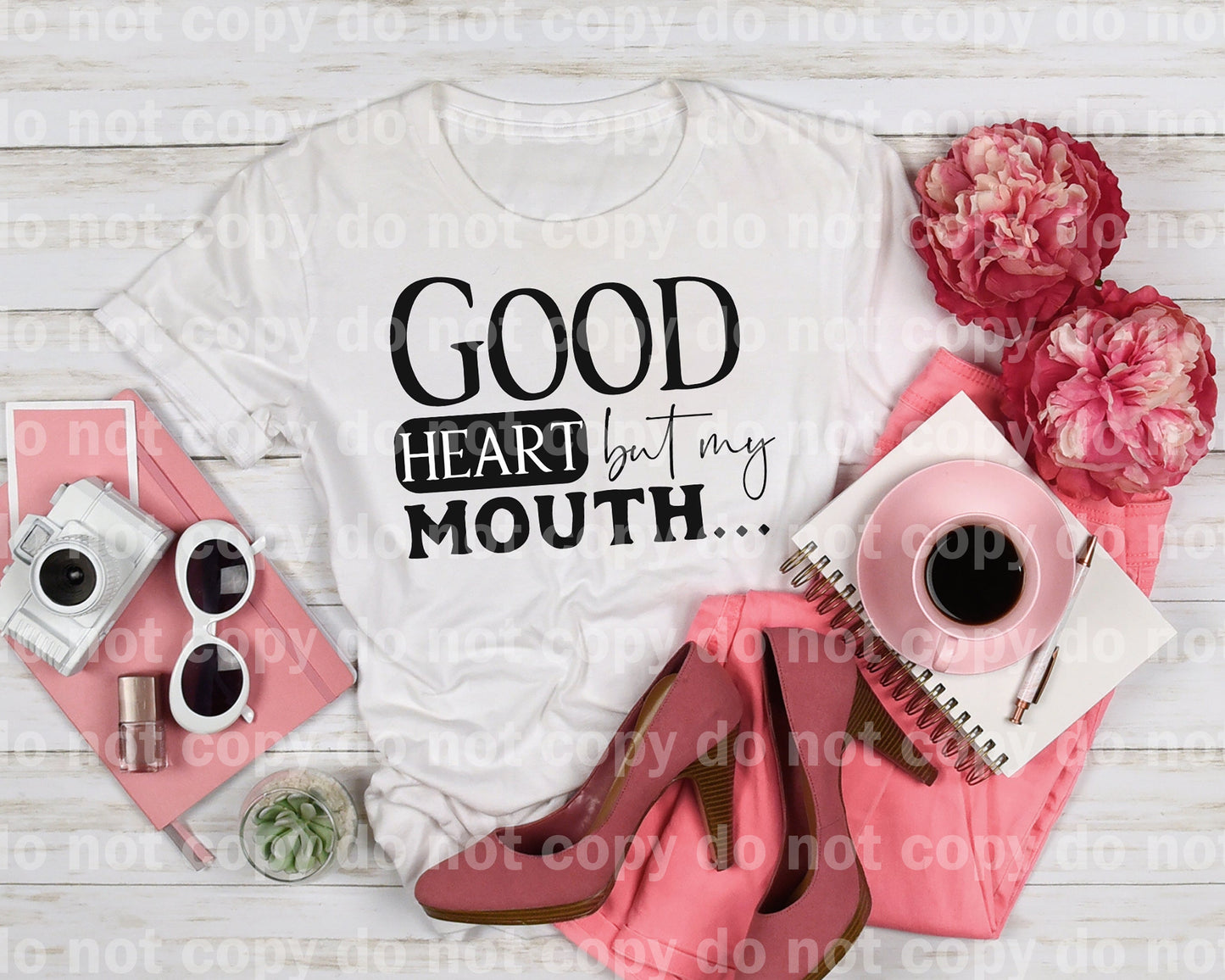 Good Heart But My Mouth Dream Print or Sublimation Print