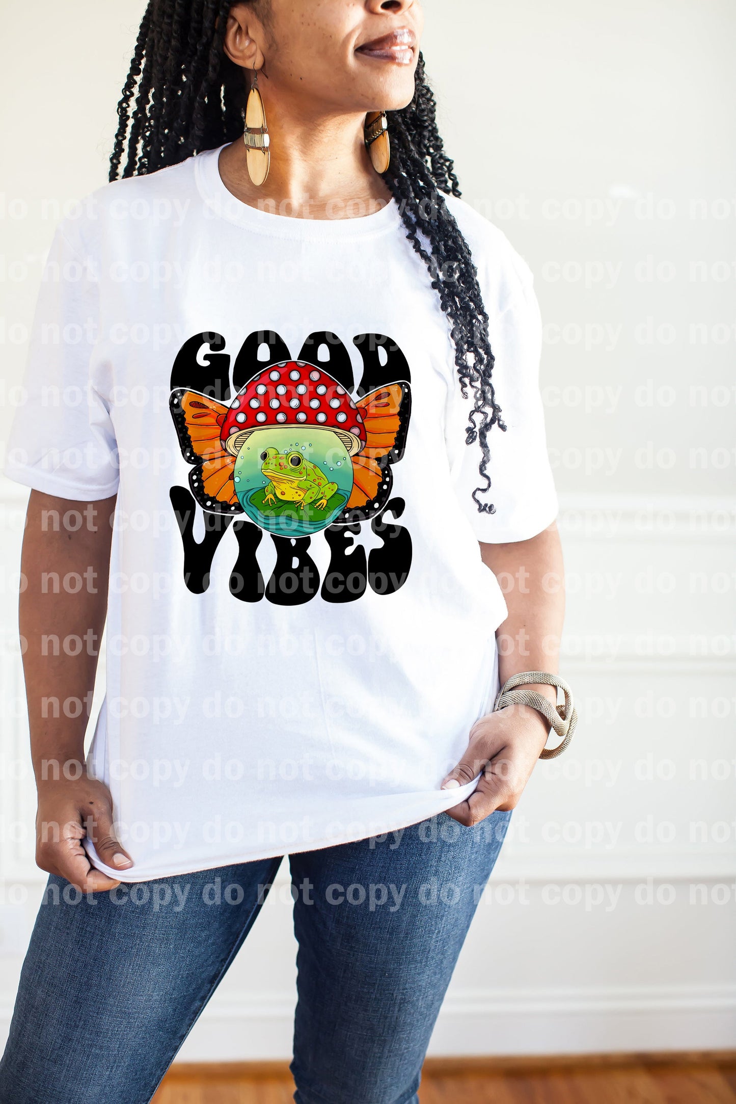 Good Vibes Frog Dream Print or Sublimation Print