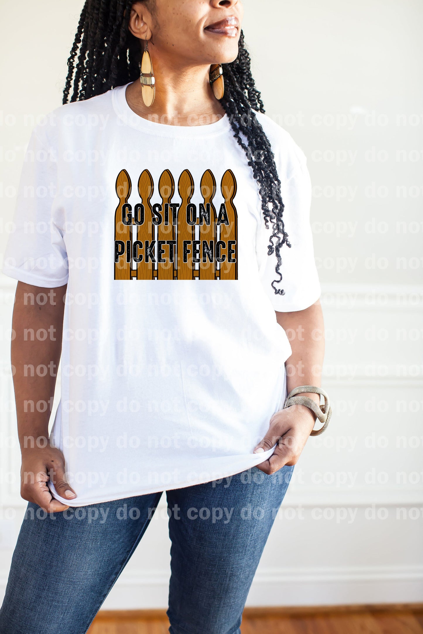 Go Sit On A Picket Fence Dream Print or Sublimation Print