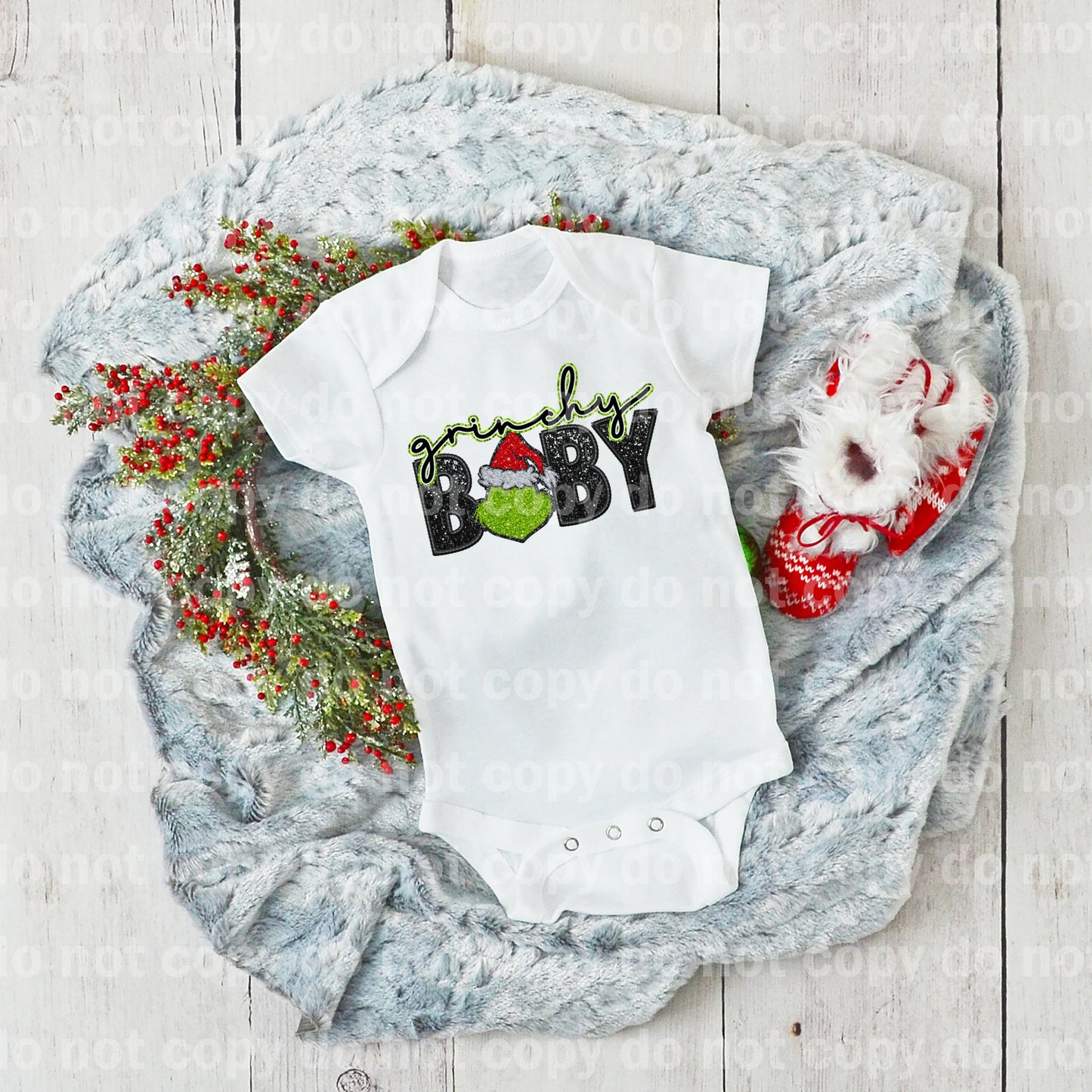 Green Guy Baby Sparkle Dream Print or Sublimation Print