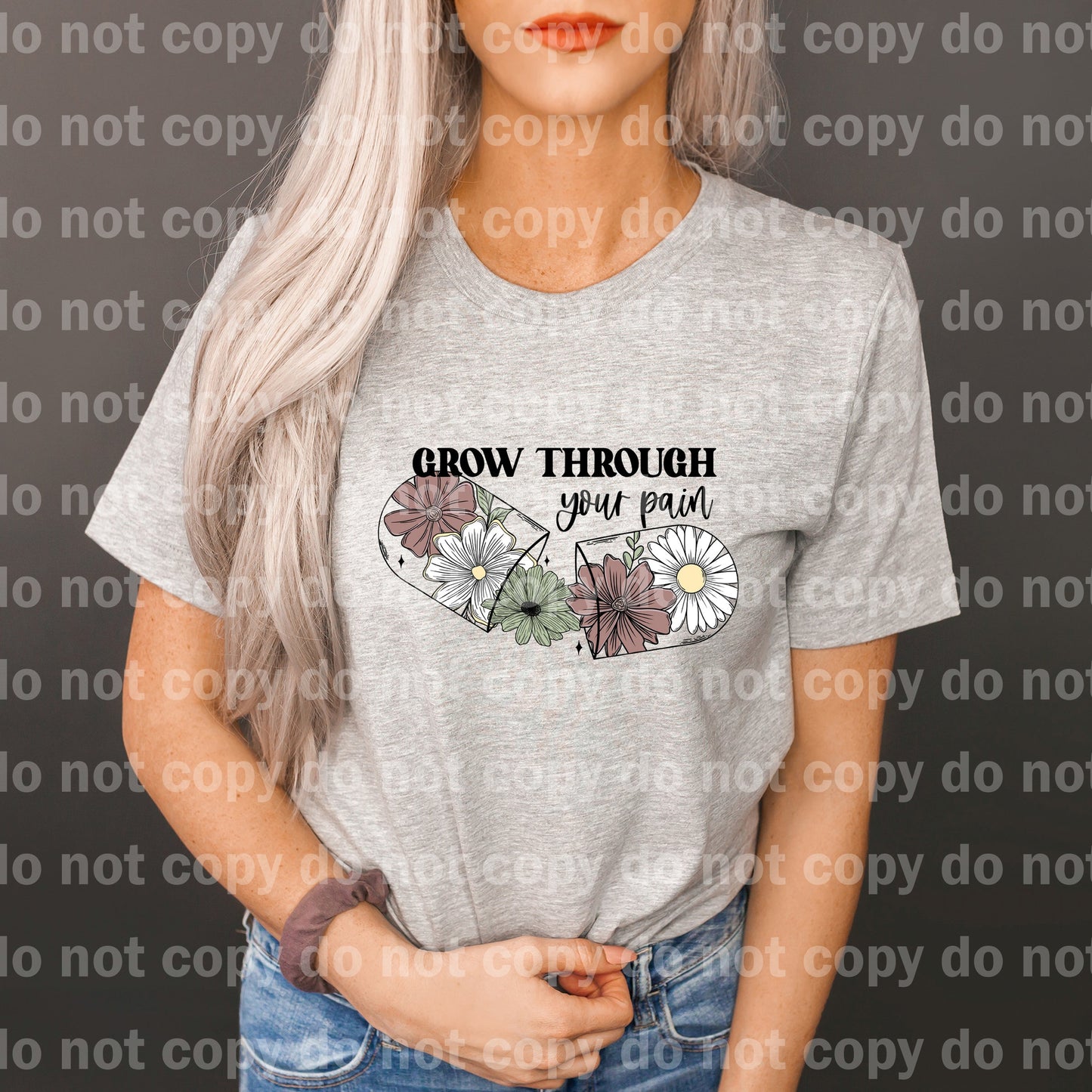 Grow Through Your Pain Pill Dream Print or Sublimation Print