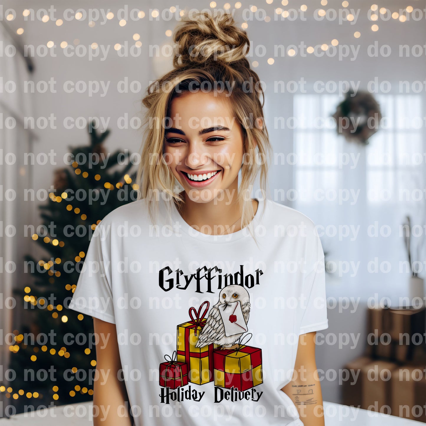 Gryff Eagle Holiday Delivery Dream Print or Sublimation Print