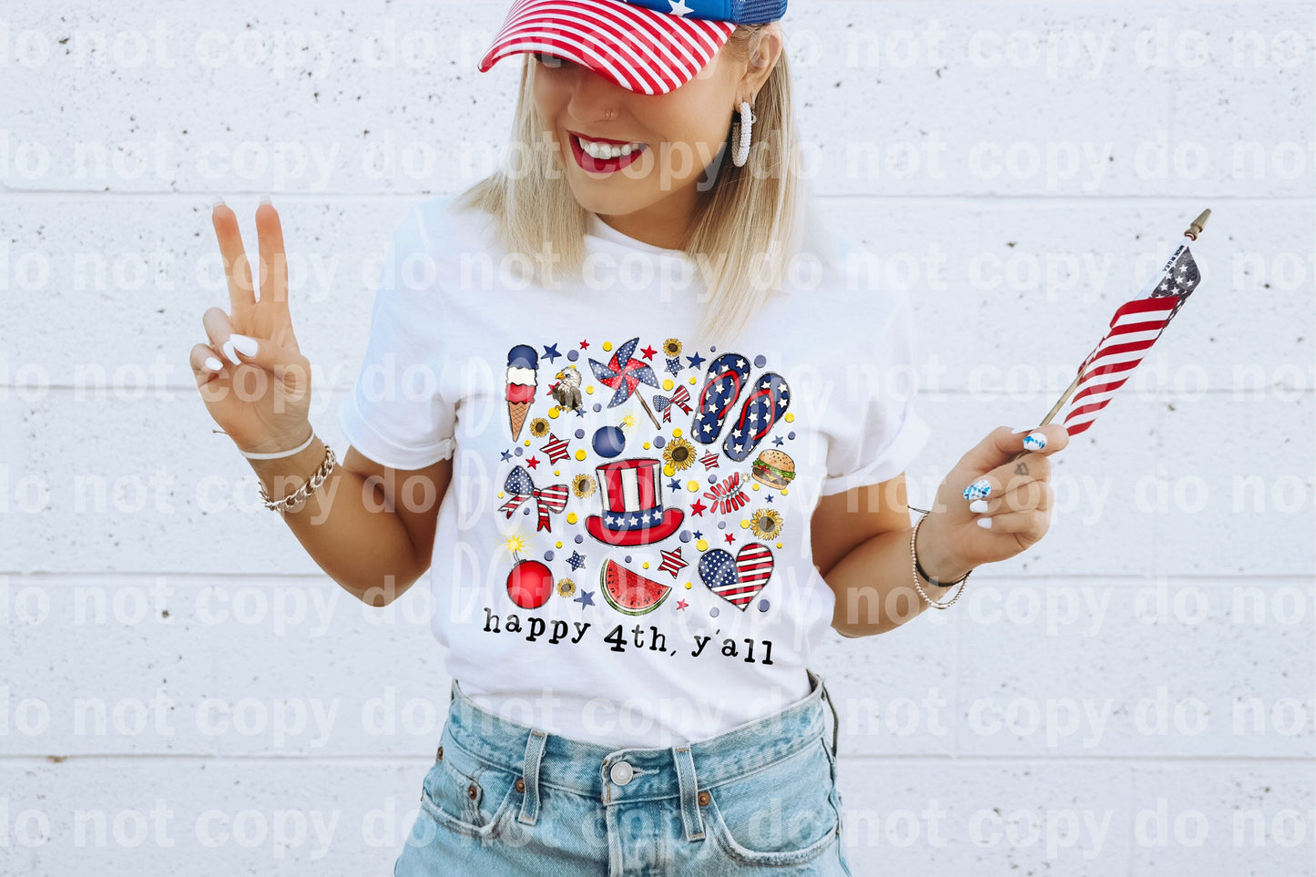 Happy 4th Y'all Dream Print or Sublimation Print