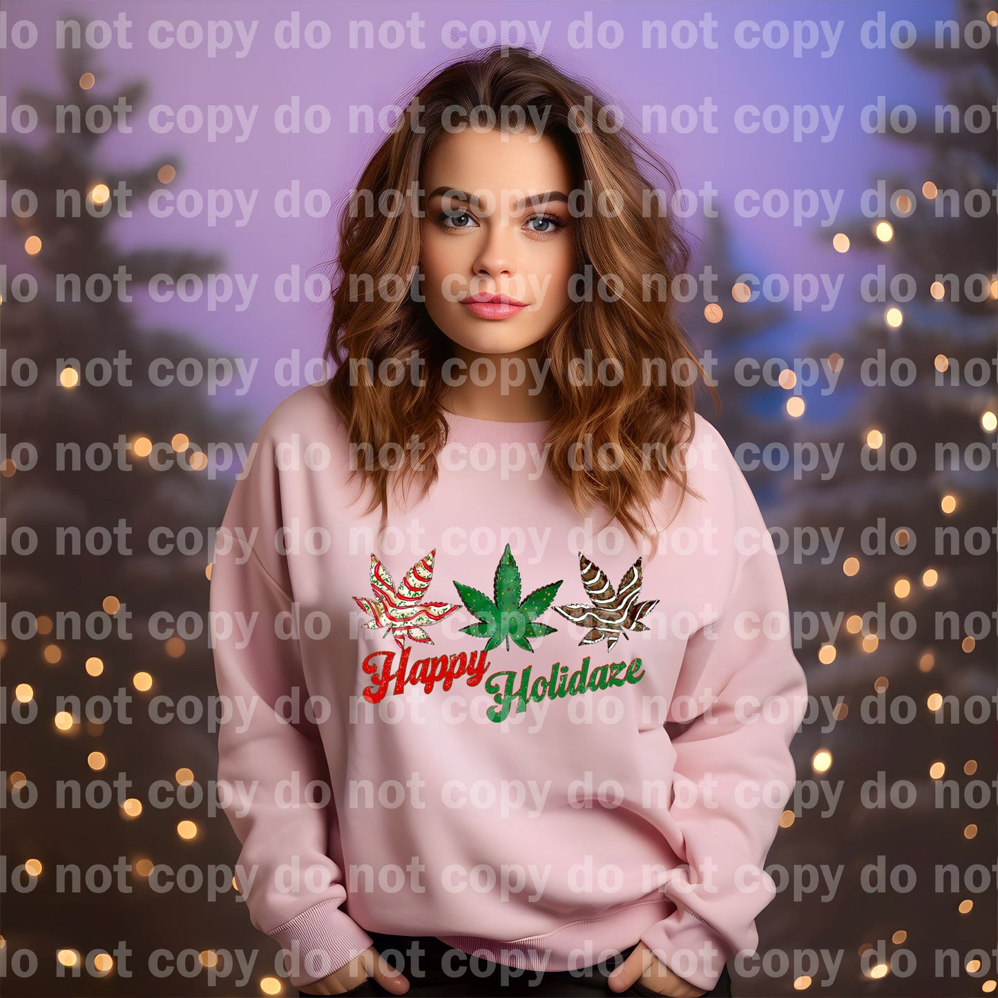 Happy Holidaze Dream Print or Sublimation Print