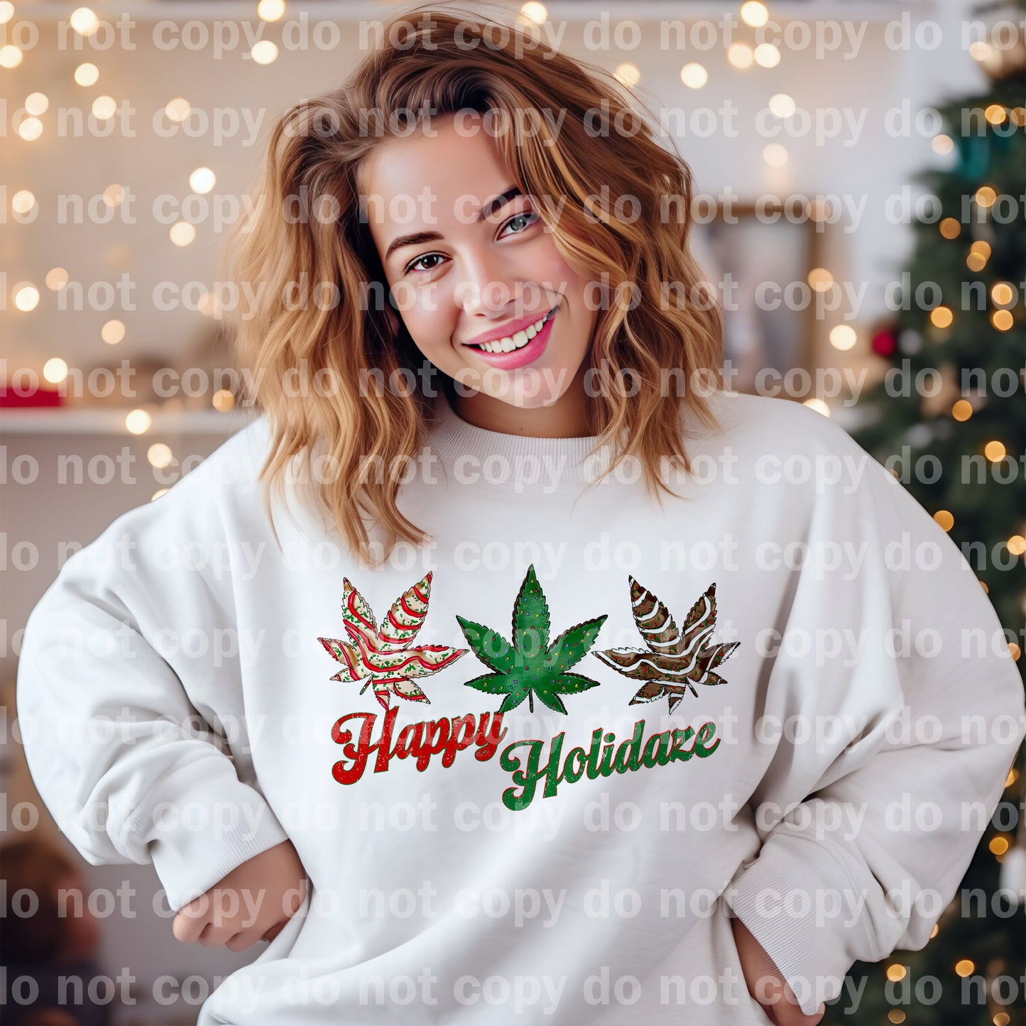 Happy Holidaze Dream Print or Sublimation Print