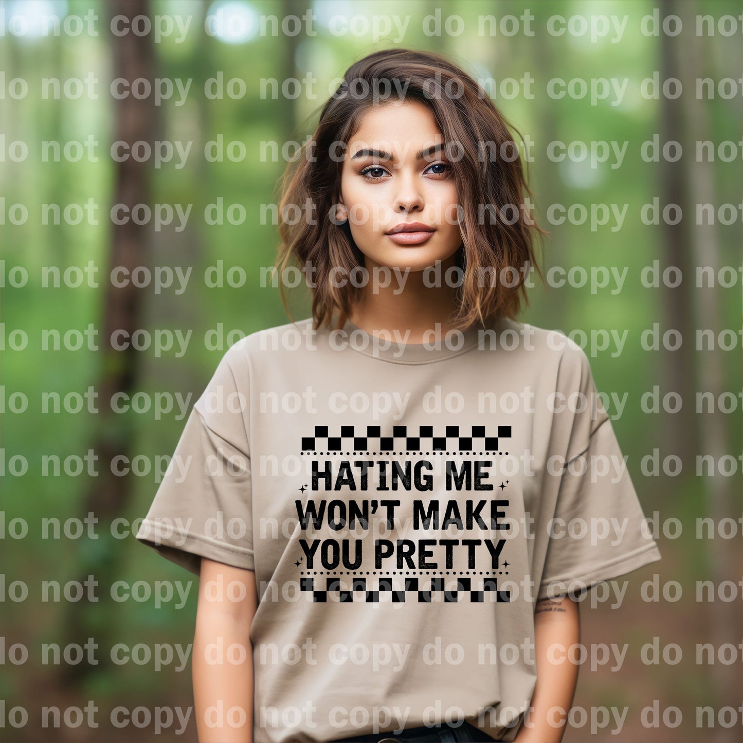 Hating Me Won't Make You Pretty Black/White Dream Print or Sublimation Print