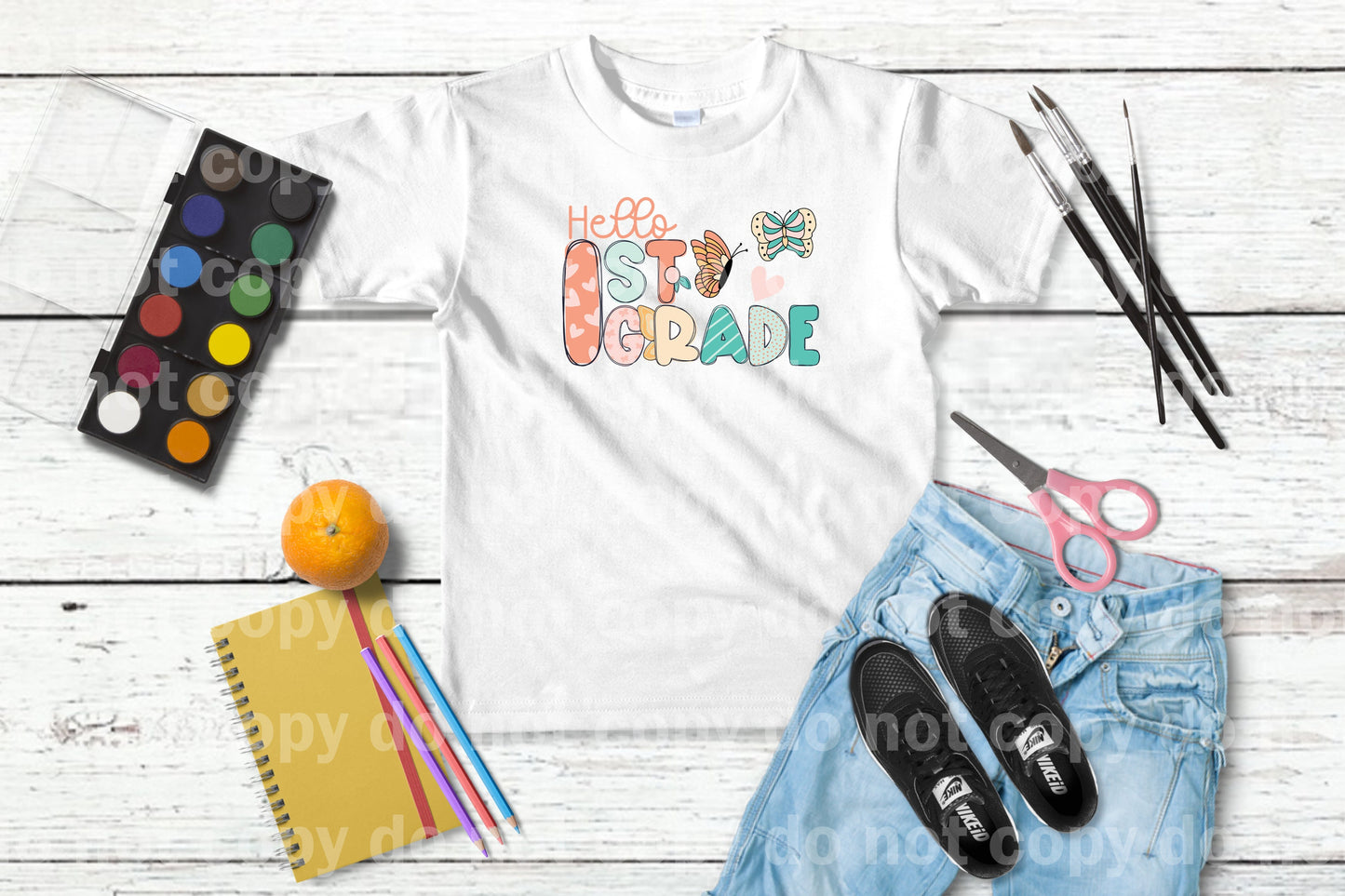 Hello 1st Grade Dream Print or Sublimation Print