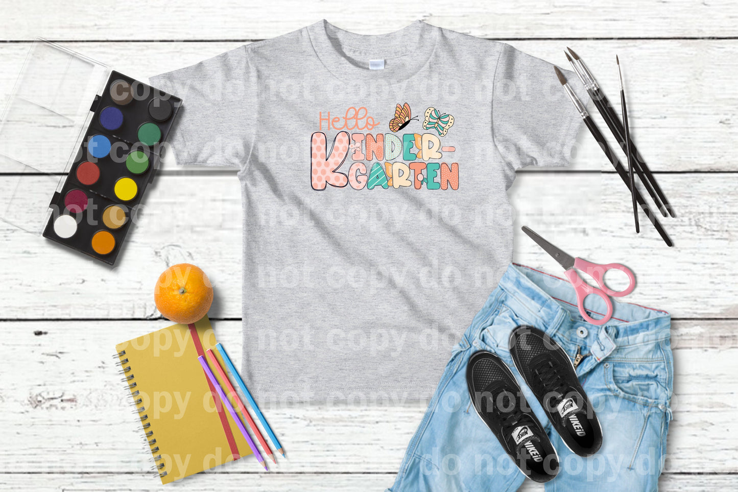 Hello Kindergarten Dream Print or Sublimation Print