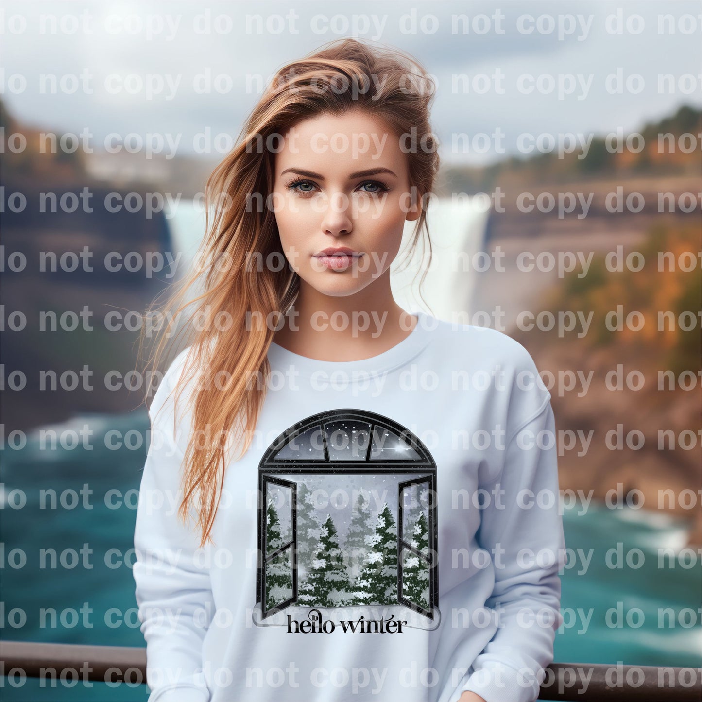 Hello Winter Dream Print or Sublimation Print