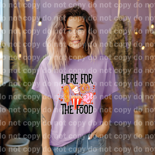 Here For The Food Dream Print or Sublimation Print