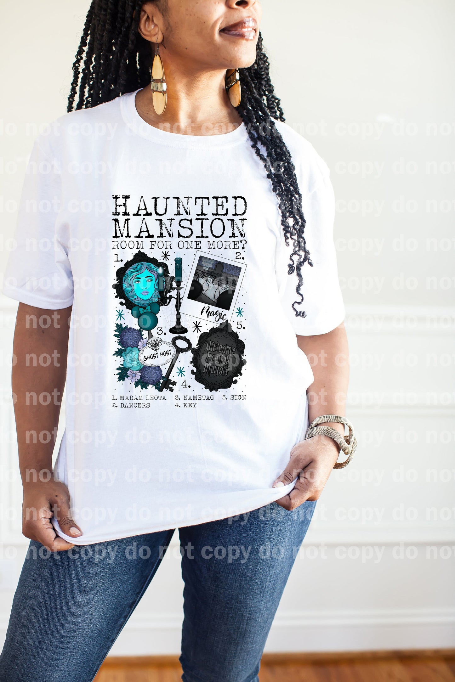 Haunted Mansion Chart Dream Print or Sublimation Print