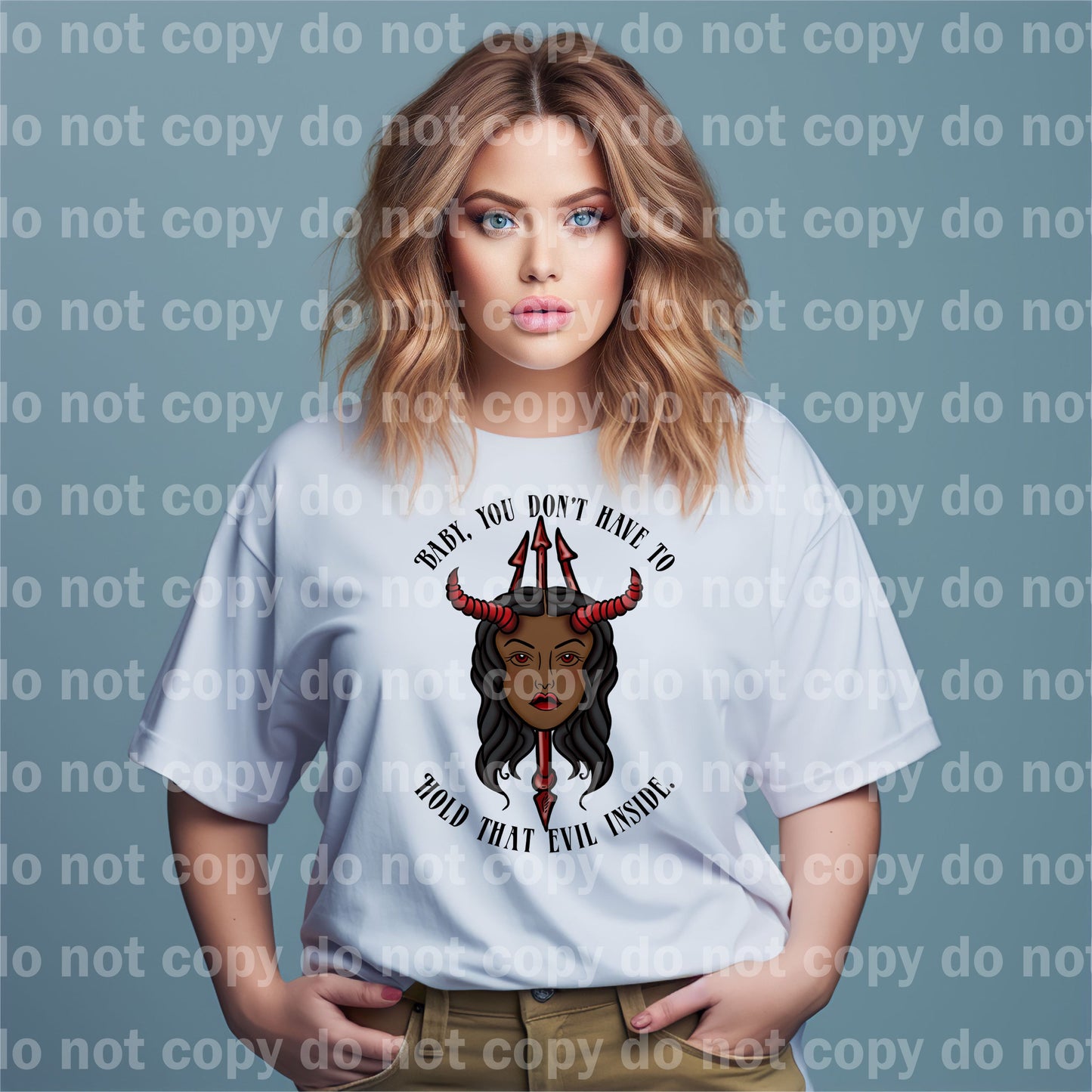 Baby You Don't Have To Hold That Evil Inside Dream Print or Sublimation Print